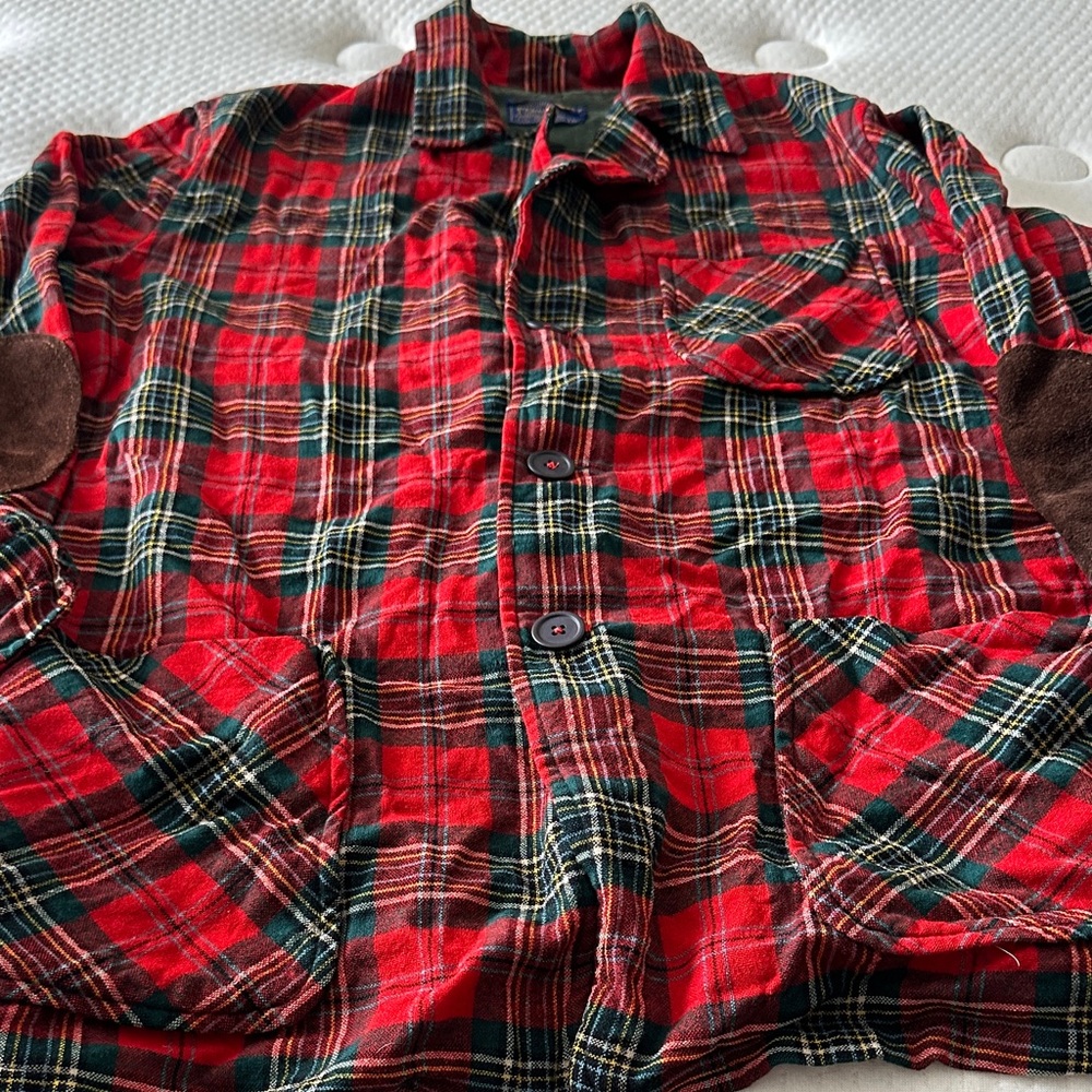 Vintage Pendleton Plaid Men's Jacket - image 4
